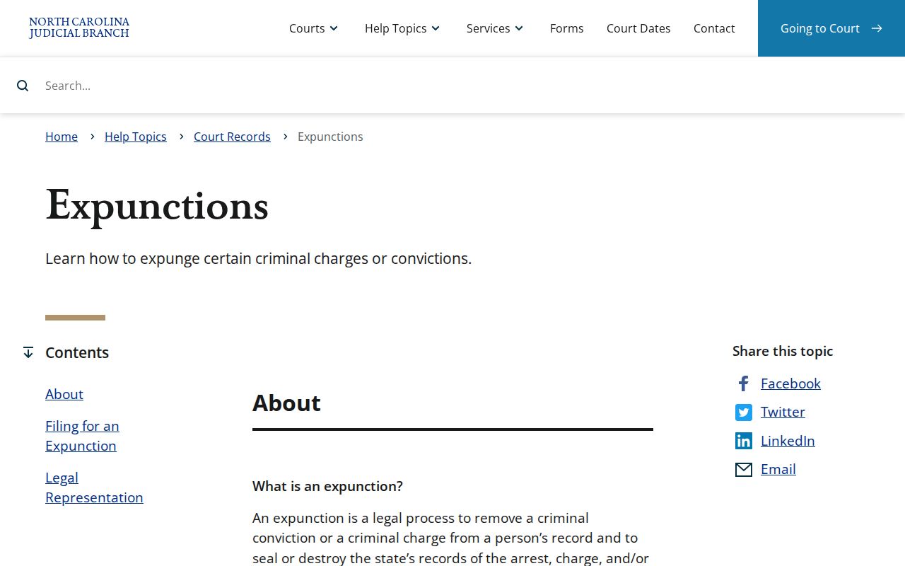 Currituck County released mugshot and North Carolina expunction guidance
